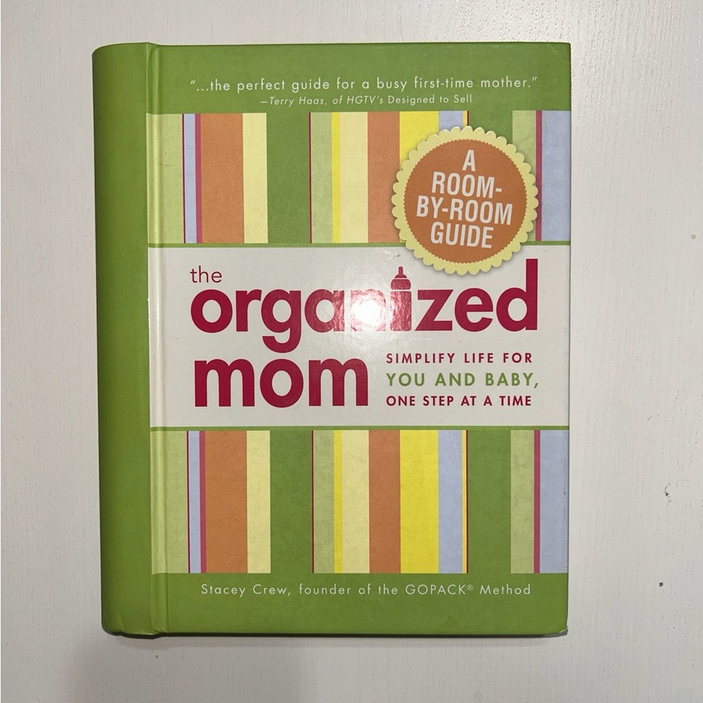 The Organized Mom Spiral Book by Stacey Crew